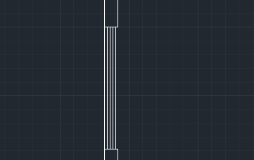 CAD2019怎么畫一扇窗戶